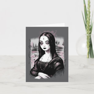 Gothische Mona Lisa Kaart
