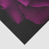 Gothische Paars-rode rozenbloem Tissuepapier (Detail)