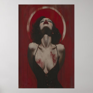 Gothische Prinses, Feministische Muurkunst, Lilith Poster
