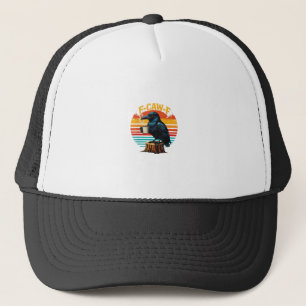 Gothische raaf grappig Halloween F kraai F koffie Trucker Pet