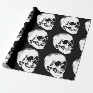 Gothische schedel Cadeaupapier