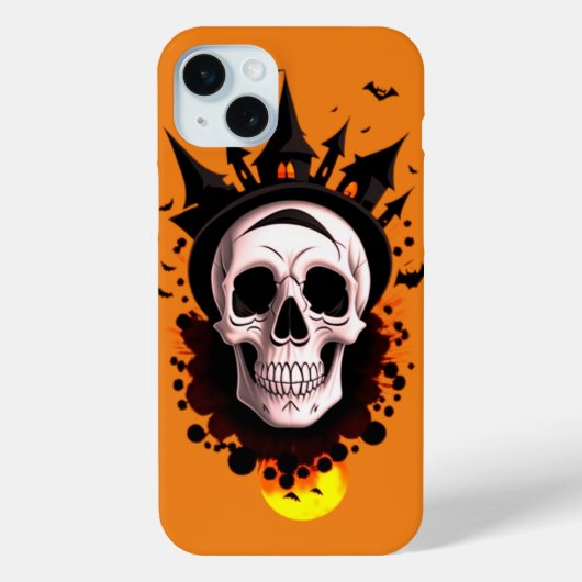 Gothische schedel Case-Mate iPhone case (Achterkant)