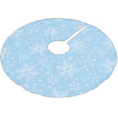 Gothische schedel Snowflakes Kerstboom Rok (Gekanteld)