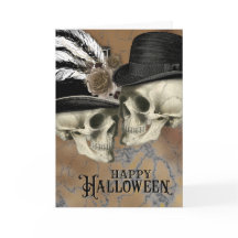 Gothische schedels bij Petten Halloween