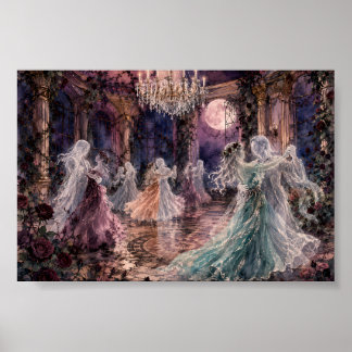 Gothische spookbalzaal dans Whimsigoth Geheime kun Poster