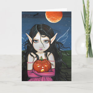 Gothische Sprookjeskaart Halloweenkaart Kaart
