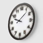 Gothische vreemdheid ronde wandklok grote klok (Hoek)