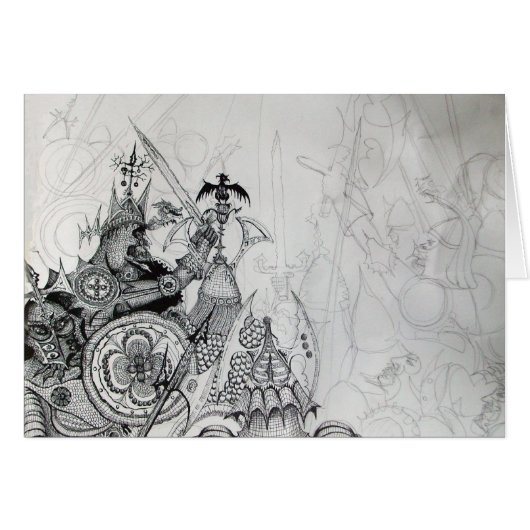 GOTHISCHE WARRIOREN, Barbarian Knachten, Fantasy (Voorkant Horizontaal)