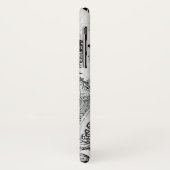 GOTHISCHE WARRIOREN Black White Fantasy Case-Mate iPhone Case (Achterkant/links)