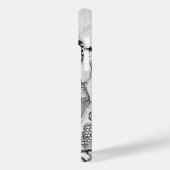 GOTHISCHE WARRIOREN Black White Fantasy Case-Mate iPhone Case (Achterkant / Links)