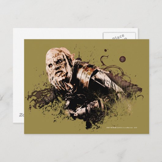 Gothmog Orc Vector Collage Briefkaart (Voorkant / Achterkant)