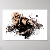 Gothmog Orc Vector Collage Poster (Voorkant)
