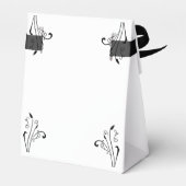 Gotisch Baby shower Themafeest Bedankdoosjes (Achterkant)