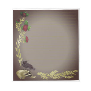 Gotisch Briefpapier Notitieblok