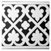  gotisch decopatroon tegeltje (Voorkant)
