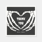 Gotisch Halloween Baby shower Servet (Voorkant)