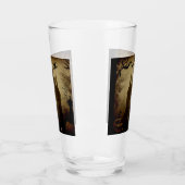Gotisch/Halloween/herfst/pompoen Glas (Links)