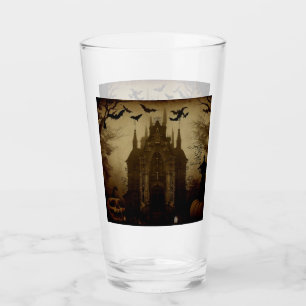 Gotisch/Halloween/herfst/pompoen Glas