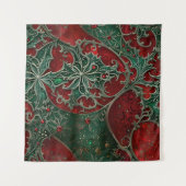 Gotisch kerstwandtapijt wandkleed (Voorkant)