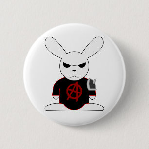 Gotisch Konijntje Bruno Button