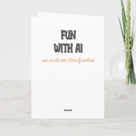 Gotisch Meisje Spooky Haunting Halloween Kaart (Achterkant)