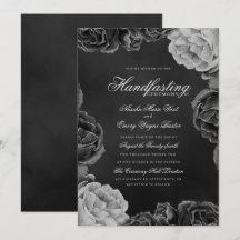 Gotisch monochrome legant Roos Handfasting