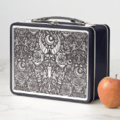 Gotisch monochroom patroon (In situ)