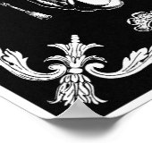 Gotisch monster antiek architecturale decoratie (Hoek)