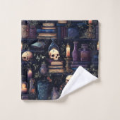 Gotisch ontwerp bad handdoek (Wasdoekje)