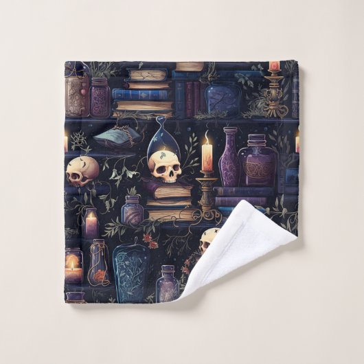 Gotisch ontwerp bad handdoek (Wasdoekje)
