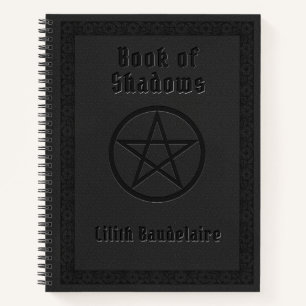 Gotisch Pentagram Gepersonaliseerd Boek van Schadu