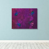 Gotisch Roos Canvas Afdruk (Insitu (Houten vloer))