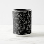 Gotisch Roos en botpatroon Mok (Midden)