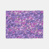 Gotisch Roos Lavender Paars Fleece Deken (Voorkant (Horizontaal))