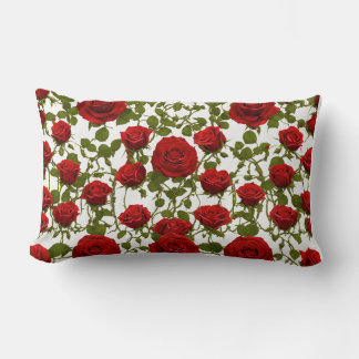 Gotisch Roos Vine Long Pillow – Naadloze El Kussen
