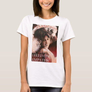 Gotisch Vampier Narcist Joke T-shirt