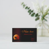 Gotisch Visitekaartje (Staand voorkant)