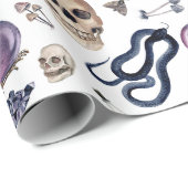 Gotisch Witchcraft en magische Accessoires Cadeaupapier (Rol Hoek)