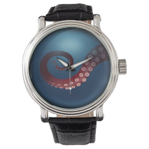Gotisch Zee Creature Octopus Marine Animal Horloge