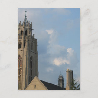 Gotische architectuur kasteel briefkaart