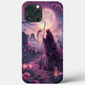 Gotische begraafplaats met Grim Reaper Case-Mate iPhone Case (Achterkant)
