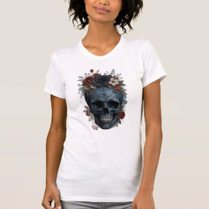 Gotische bloei t-shirt