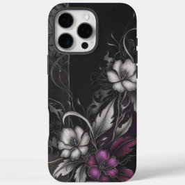 gotische bloem | Dark Bloom Design iPhone 16 Pro Max Hoesje