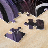 Gotische Bloemen Jigsaw puzzel (Zijkant)