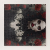 Gotische bruid legpuzzel (Horizontaal)