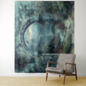 Gotische Bruidsboog Muur Hanging Selfie Station Wandkleed (In situ)