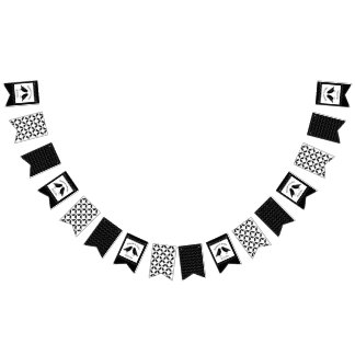 Gotische bruiloft kussen Ravens Custom Vlaggetjes