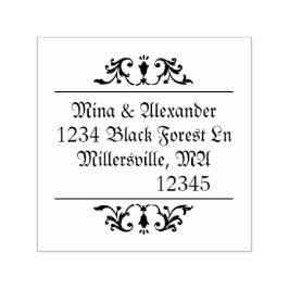  Gotische Bruiloft  Zelfinktende Stempel