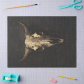 Gotische Bull Skull Decoupage Tissuepapier (Craft)