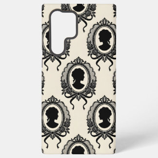 Gotische Cameo Silhouet Patroon Samsung Galaxy Hoesje